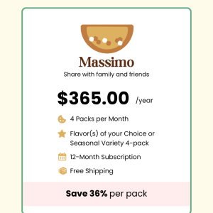 Massimo: Annual Biscotti Subscription